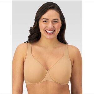 Bali Women’s Full Figure Soft Cup Beautifully You Underwire Minimizer Bra Taupe